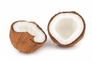 Скраб для чувствительной кожи из кокоса